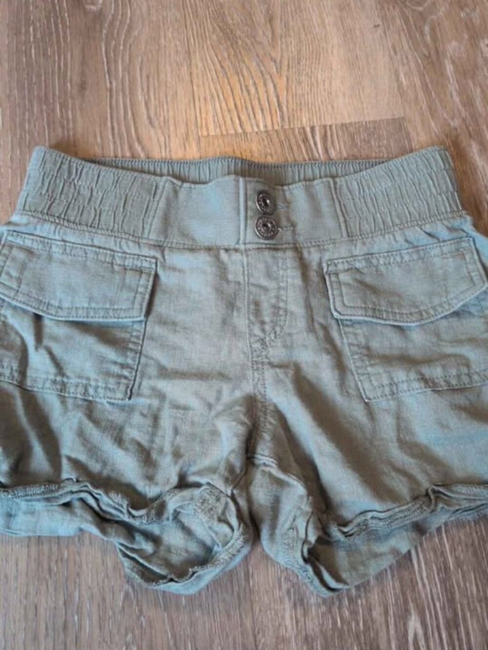 Abercrombie Kids Linen-Blend Shorts Size 9/10